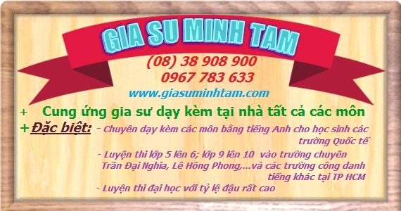 Trung Tâm Gia Sư Minh Tâm